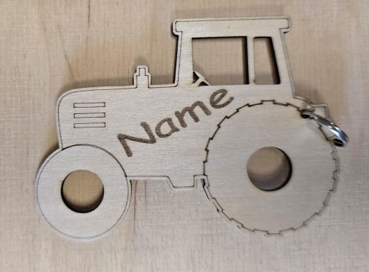 Schlüsselanhänger mit Namensgravur