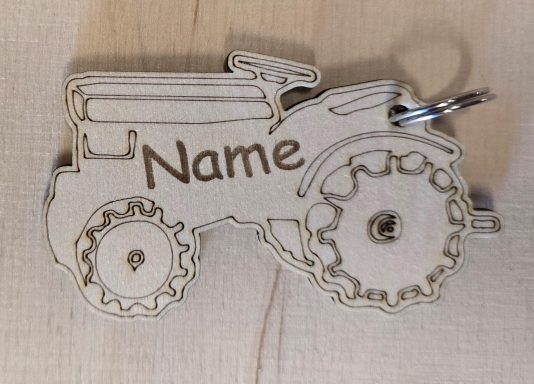 Schlüsselanhänger mit Namensgravur